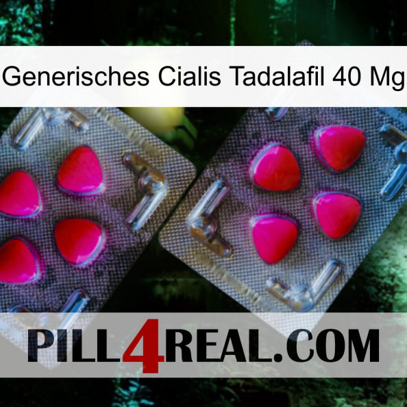 Generic Cialis Tadalafil 40 Mg 15
